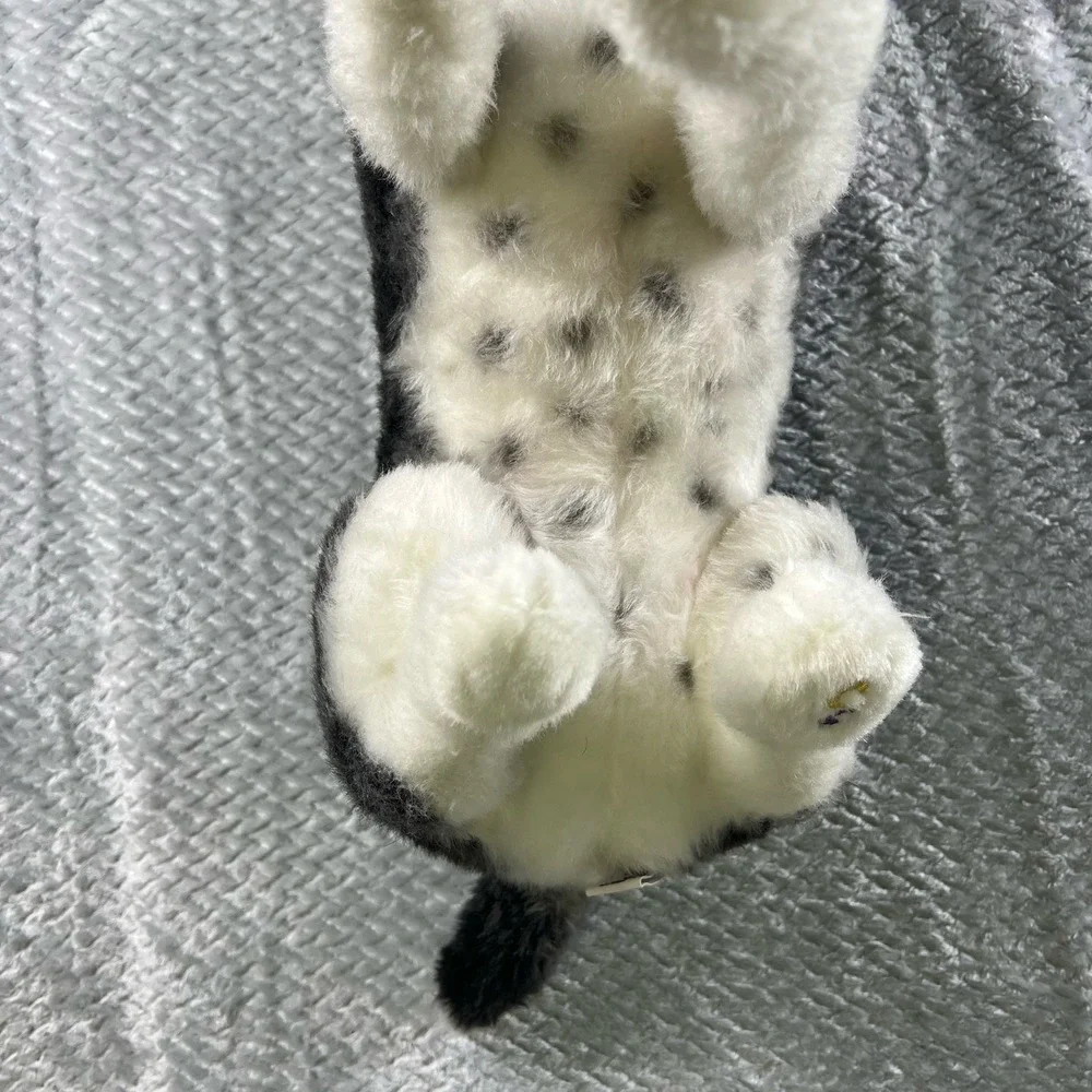 Cuddle Clones Custom Border Collie Herding Mix Dog Plush Maggie Black White Toy